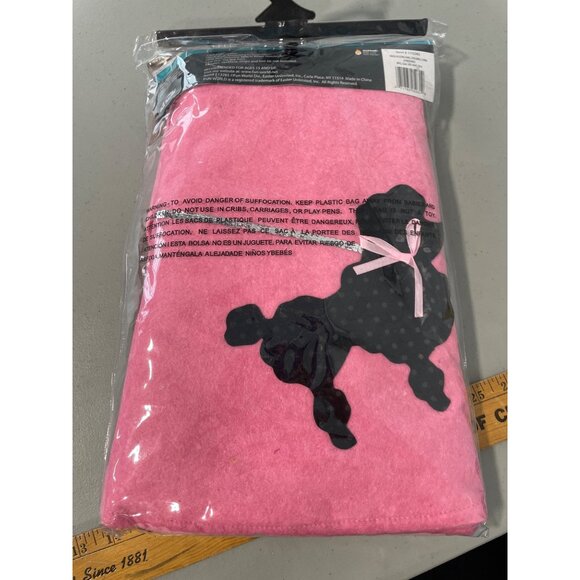 Fun World 50s Poodle Skirt Plus Size Costume One Size 16W-22W Sequin Accent NEW - Picture 4 of 7